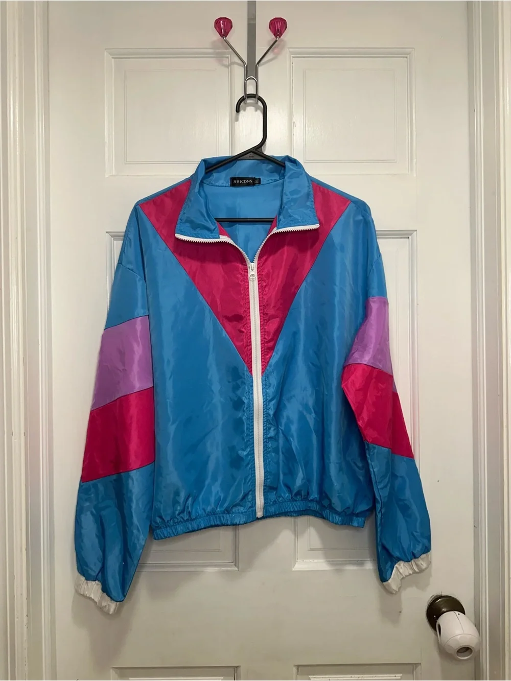 NHICDNS colorblock windbreaker